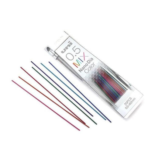 日本UNI 0.5mm彩色鉛筆芯(適用於磨砂封套)
