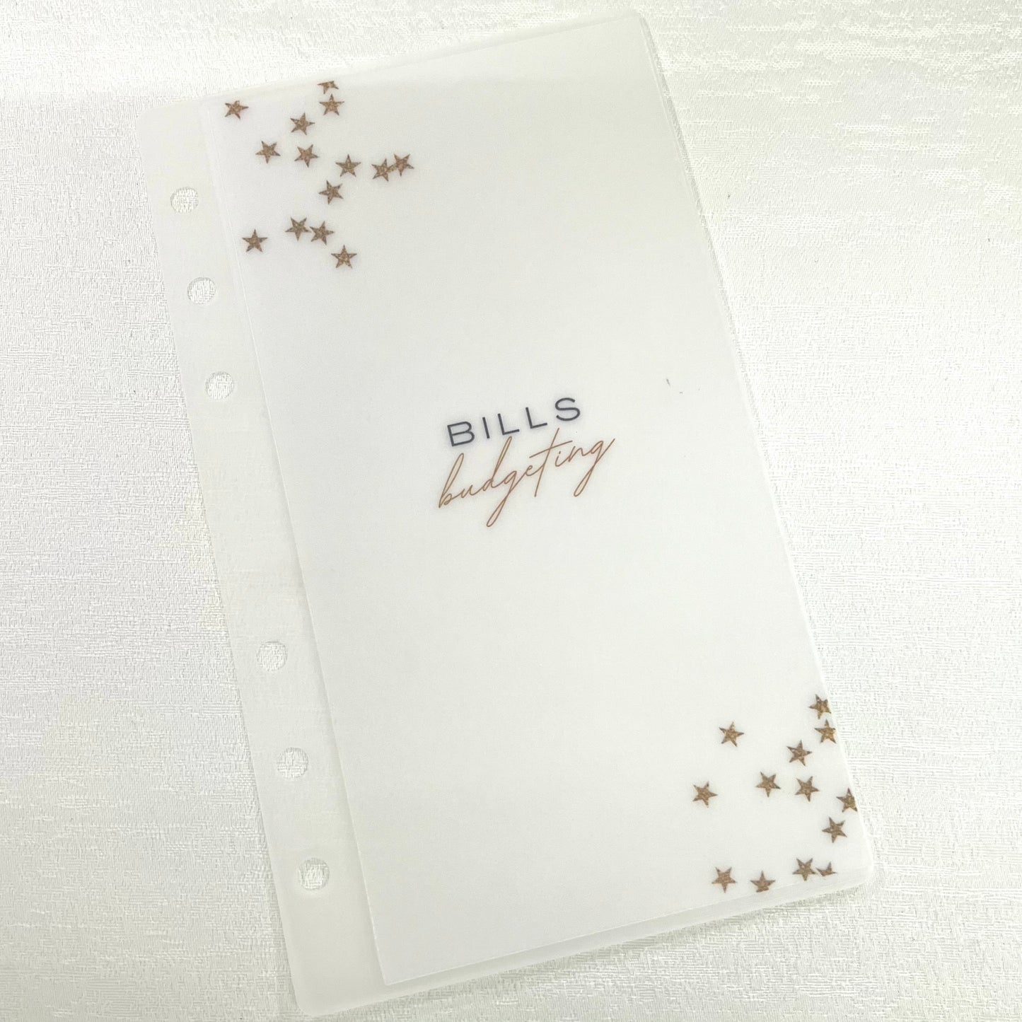 各項Budget活頁封套一個(星星款)