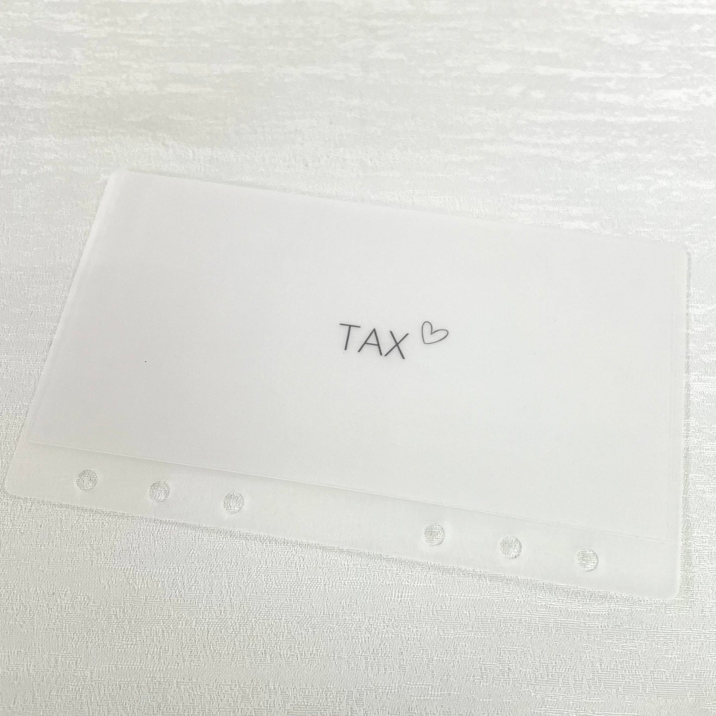 🌟各項Budget活頁封套一個(心心款)