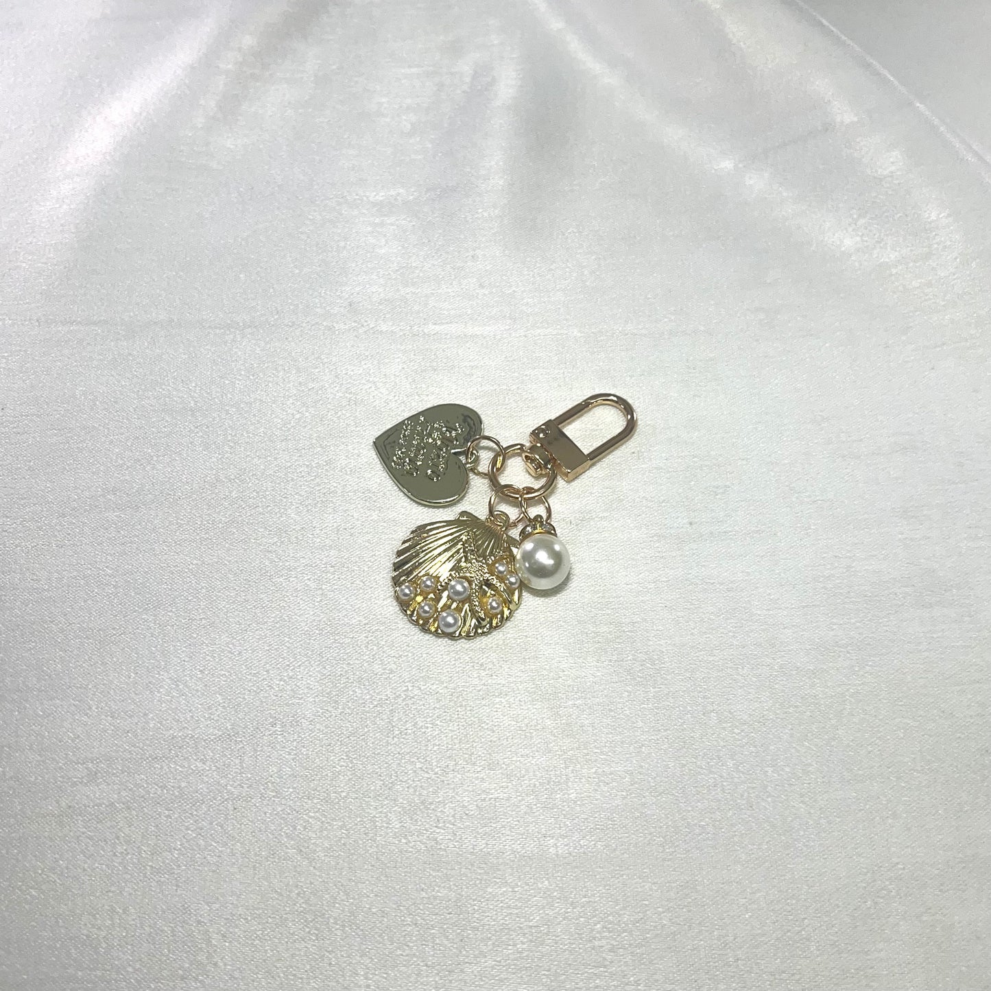 心心金屬掛飾