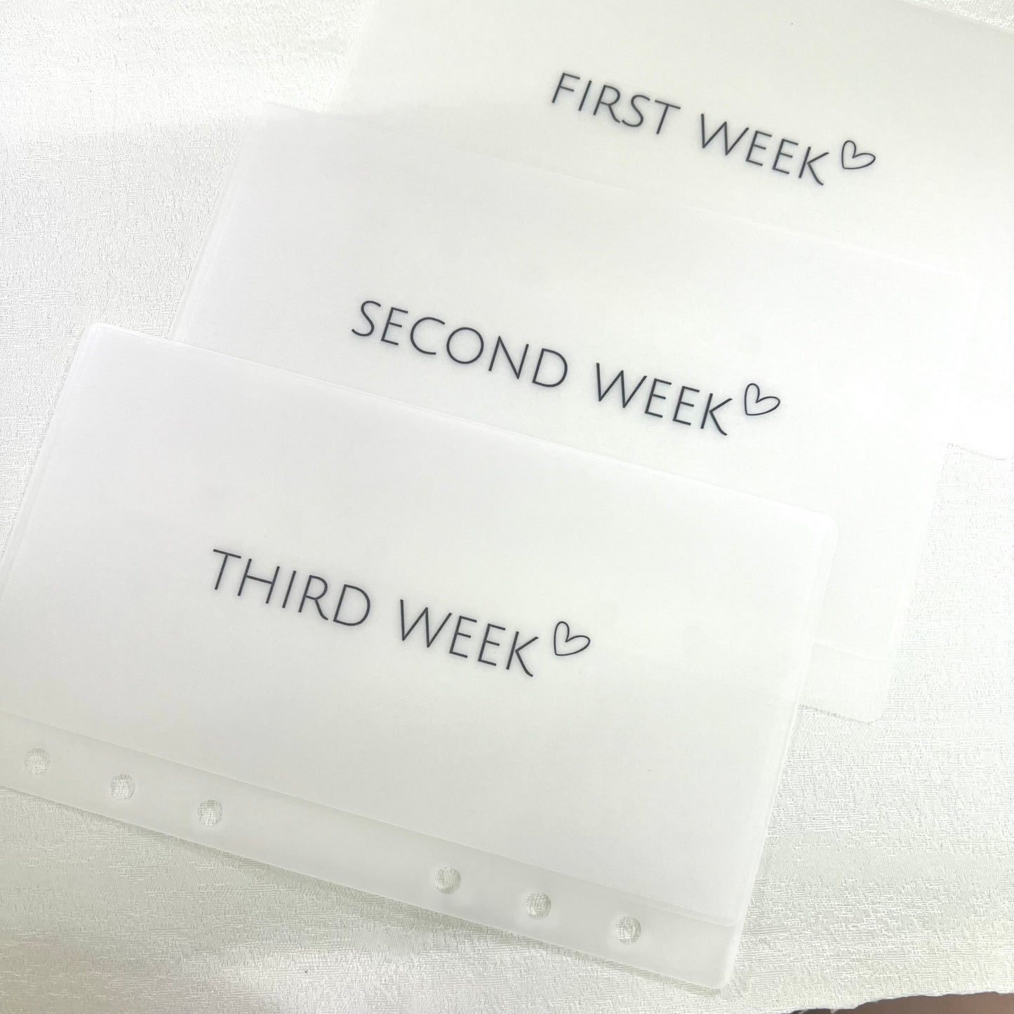 🌟Weekly活頁封套組合