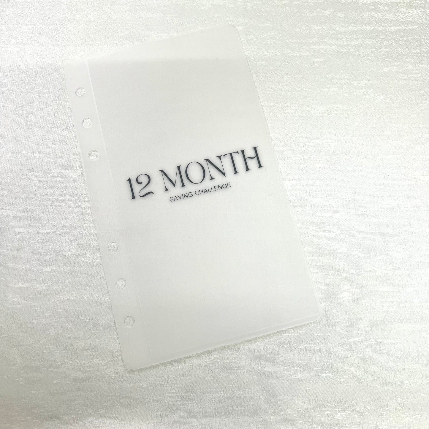 🌟Monthly Saving Challenge活頁封套