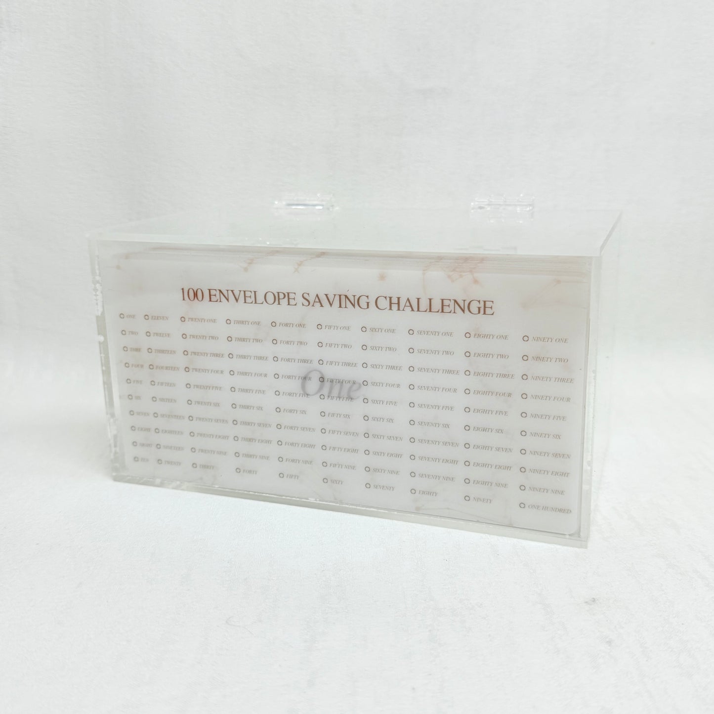 🌟横版Saving Box組合 (Daily/100 Envelops)