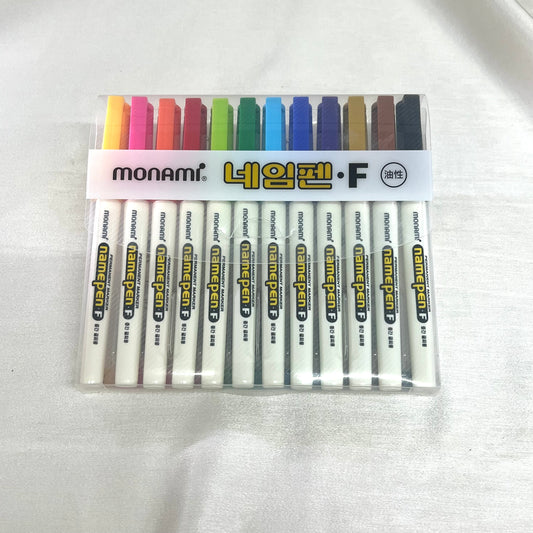 韓國monami油性筆(適用於透明封套)