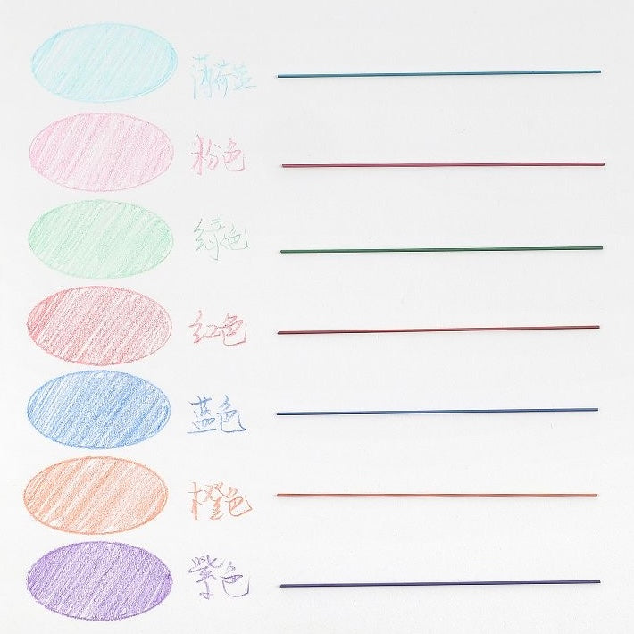 日本UNI 0.5mm彩色鉛筆芯(適用於磨砂封套)